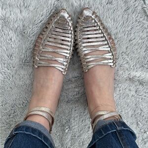 Seychelles Trinket Ankle Strap Flat Size 11